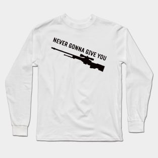 AWP Rick Astley Pun Long Sleeve T-Shirt